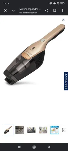 ASPIRADOR ELETROLUX SEM FIO