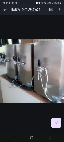 Chopeira elétrica 50 litros/hora marca Memo