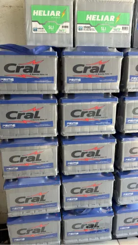 Bateria cral prime 60 ah promoção imperdível 