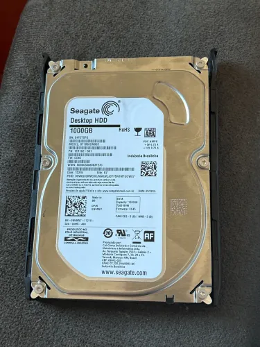 HD 1TB SEAGATE ? NOVO ? 7200 RPM
