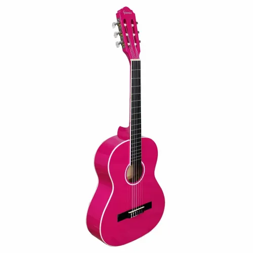 VIOLÃO ESTUDANTE COR DE ROSA
