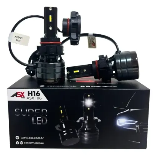 Lâmpada Super Led Automotiva ASX 40w com 6000 Lumens 