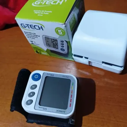 Aparelho Medidor de Pressão Arterial digital G-Tech GP400 Medidor pressão de pulso