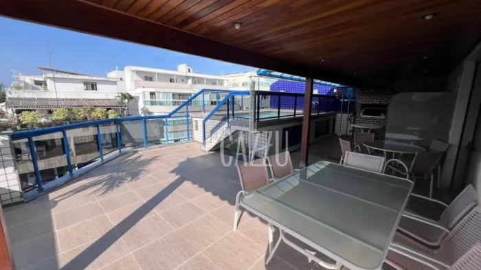 Cobertura linear à venda no Recreio | 380 m² | 3 Suítes | Piscina | Próximo à Praia