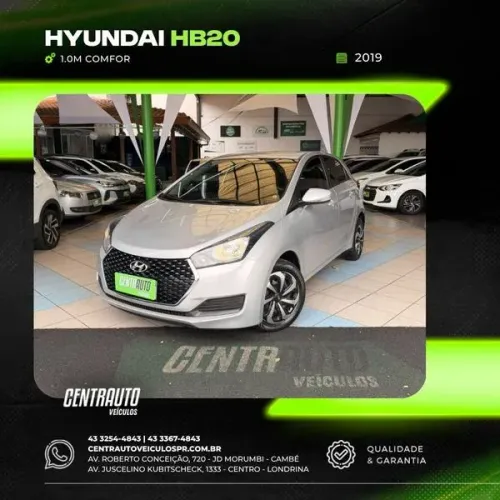 Hyundai HB20 Comfort Plus 1.0 Flex 12V Mec. 2019