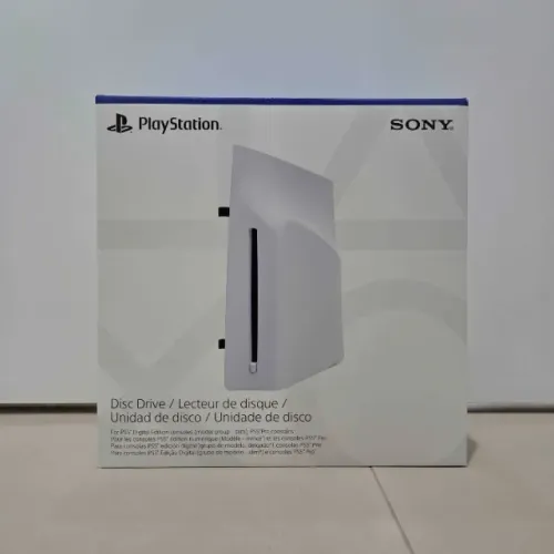 Leitor de Disco Para Playstation 5 Slim, PS5 Pro Sony, Edição digital, Branco - CFI-2000