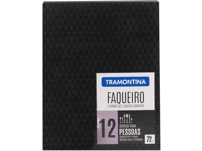 Faqueiro Tramontina Inox Continental - 72 Peças
