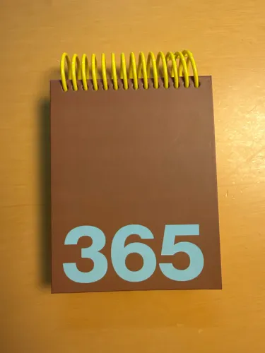 Bloco de notas marca illustrale 365 dias