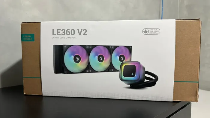 Water Cooler DeepCool LE360 V2 360mm ARGB | NOVO | Nunca Usado