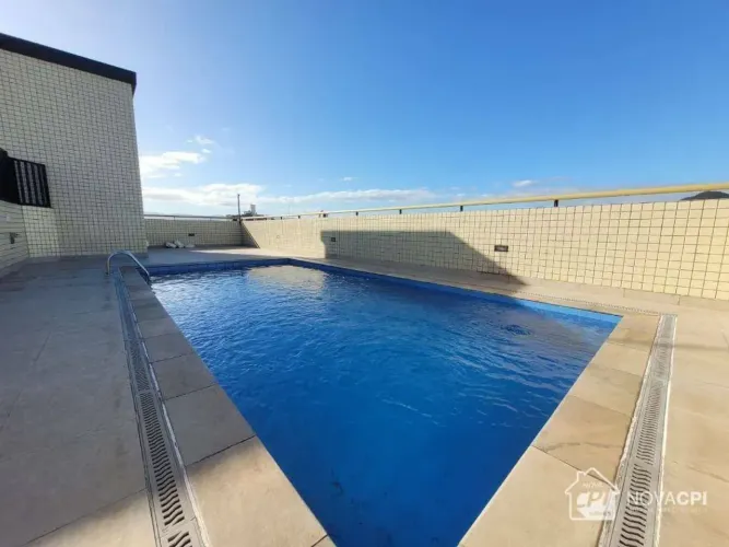 Apartamento para Locação na Guilhermina  1 Quarto, Lazer Completo  Praia Grande