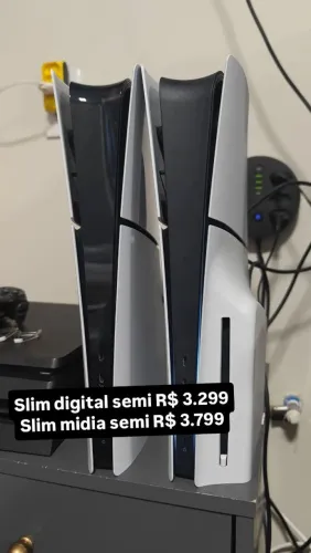 Playstation 5 mídia física slim 1tb