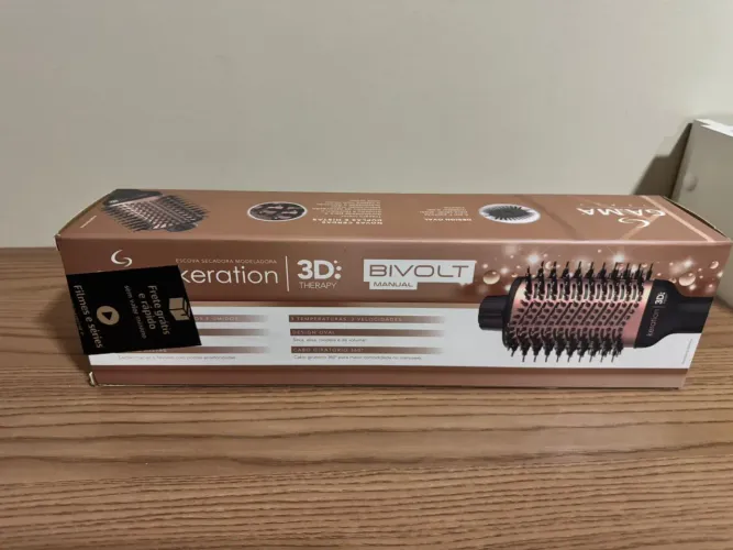 Escova Secadora Stylish Keration Brush 3D Bivolt