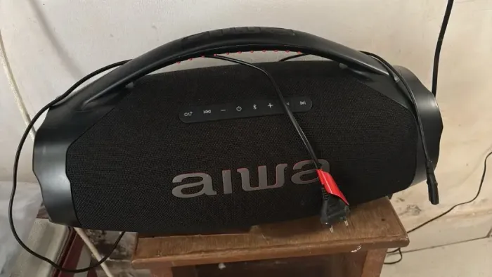 Caixa de Som Aiwa Boombox Plus Original | Muito Nova | Completa na Caixa