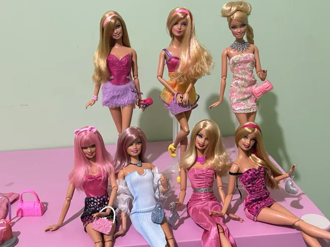 Lote de bonecas Barbies fashionistas 