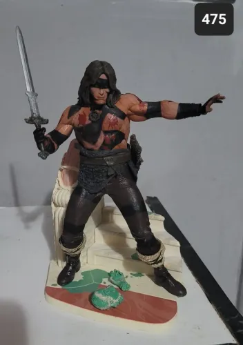 Boneco conan Bárbaro original neca toys destruidor action figure viking