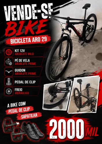 Vende-se bicicleta aro 29