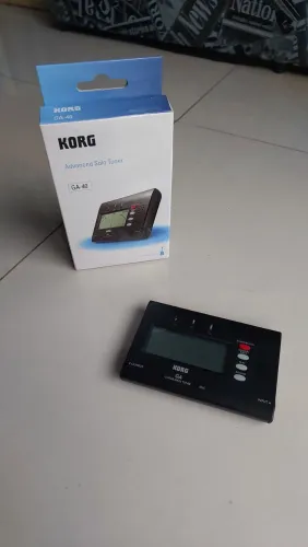 Afinador Korg GA-40 - Pouquíssimo Usado