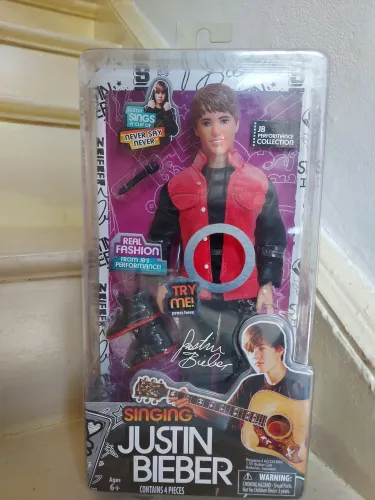 Boneco Justin Bieber Original
