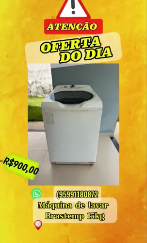 Máquina de lavar roupa Brastemp