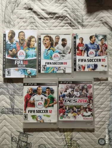 Lote de Jogos Originais de PS3 ( Futebol )