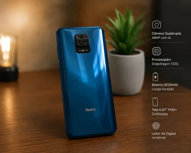 Smartphone Redmi 9s 4gb ram 64gb