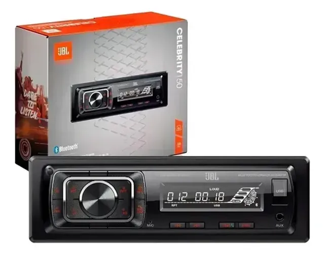 Rádio Automotivo JBL Celebrity 150 Bluetooth USB SD AUX AM FM