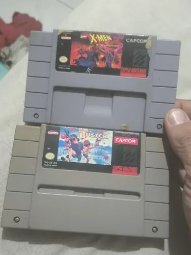 X Men + super Buster brother original para super Nintendo