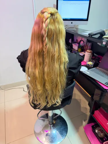 Mega hair tom loiro mel