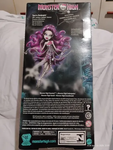 Monsters high Spectra Vondergeist Haunted caixa lacrada