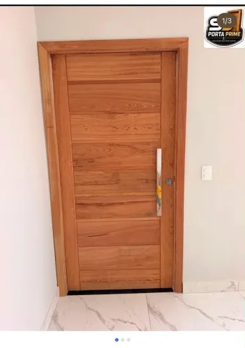 Porta madeira maciça - Angelin pedra