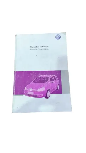 Manual do proprietário Space Fox/ Space cross - original