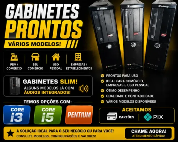 GABINETES , PRONTO,S VARIOS MODELOS-PDV -SEU - ESTABELECIMENTO(( ACEITAMOS CARTOES OU PIX