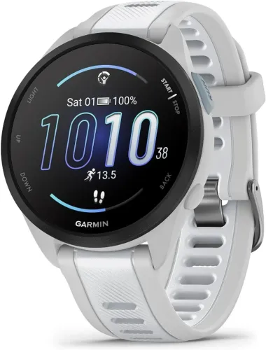 Smartwatch Garmin Forerunner 165 GPS 43mm - Monitor Cardíaco e GPS Integrado