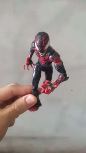 Carnage Venomized Miles Morales Homem-Aranha Marvel Legends Action Figure