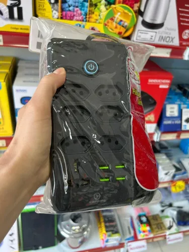 Filtro de Linha Excelente qualidade com 5 metros USB