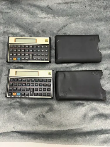 2 Calculadoras HP 12C Originais - Financeira Profissional