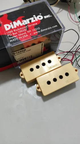 Captadores Dimarzio precision bass dp122cr