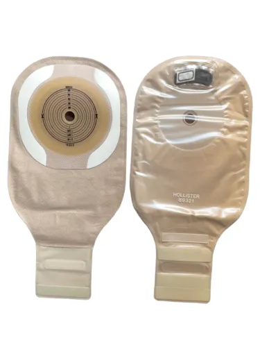 Kit 5 Bolsas De Colostomia Ileostomia Hollister Ceraplus Bege