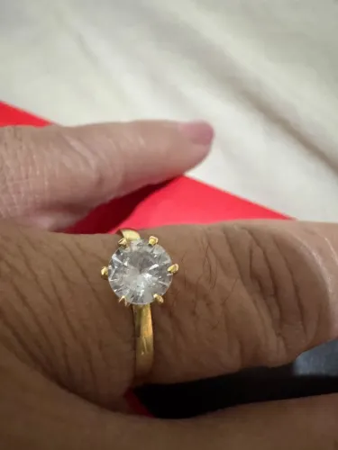 Vendo anel de ouro 