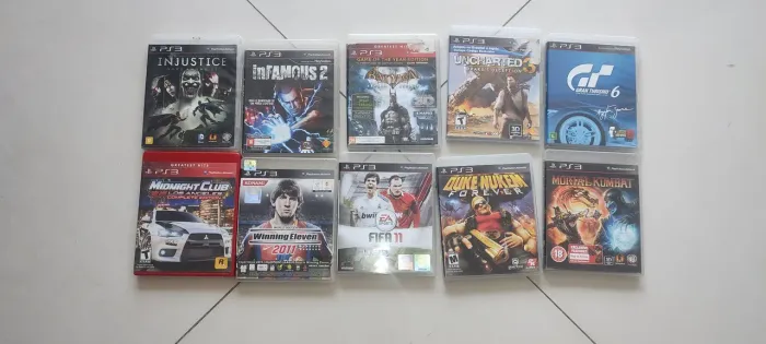 Jogos de ps3 novinho aceita troca 