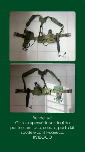 Cinto suspensório vertical do ponto 
