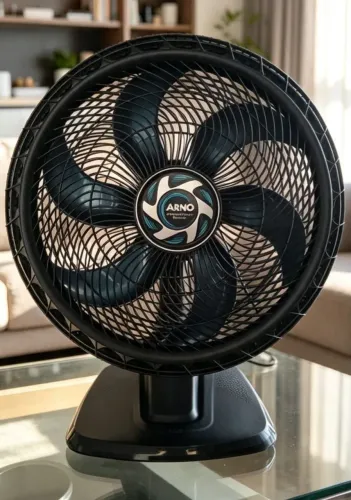 Ventilador Arno 50 Cm Extreme Power Mesa Preto
