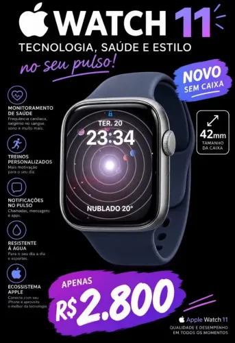 Apple Watch 11 Novo!