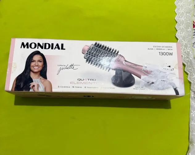 Escova Secadora Mondial By Juliette - Novíssima