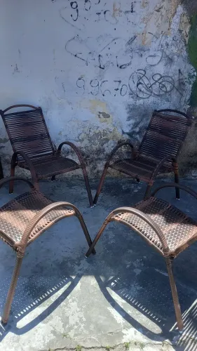 CONJUNTO DE ÁREA ARGILA (C/ MESINHA)