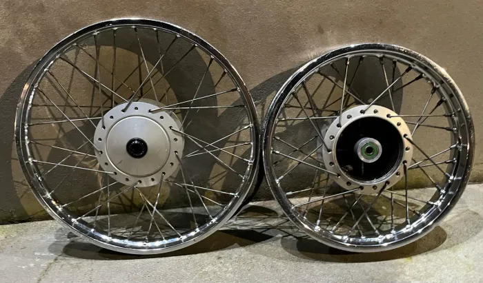 Jante Jogo de Roda Original Pop 110i 2019 Aro 16 e Aro 14