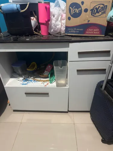 Vendo fogão cooktop de 5 bocas com balcão 