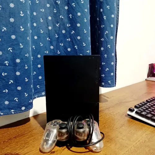 Ps2 avenda com controle e cabos jogos aseito trocas