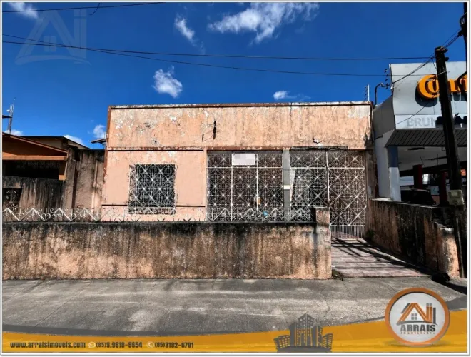 Terreno com casa Residencial à venda, 366 m² por R$ 680.000 - Montese - Fortaleza/CE