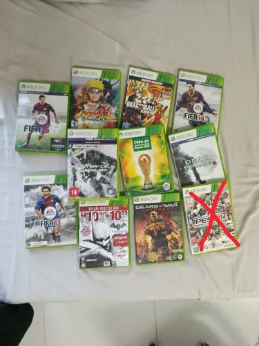 JOGOS XBOX 360 ORIGINAIS (pes 2014 indisponível)